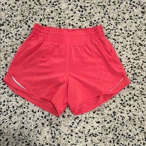 lululemon Hotty Hot High-Rise Shorts in lip gloss